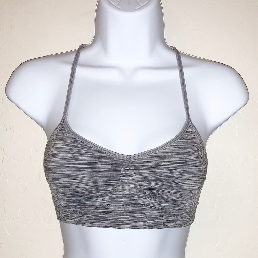 Pink Victoria’s Secret sports bra